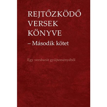 Rejtőzködő versek könyve – Második kötet