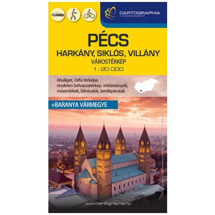 Pécs, Harkány, Siklós, Villány várostérkép