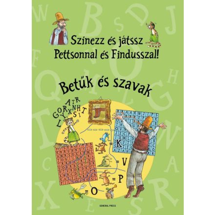 Színezz és játssz Pettsonnal és Findusszal! - Betűk és szavak