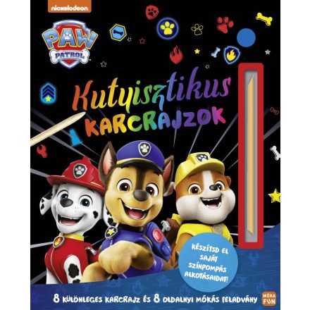 Mancs őrjárat - Kutyisztikus karcrajzok - 8 különleges karcrajz és 8 oldalnyi mókás feladvány