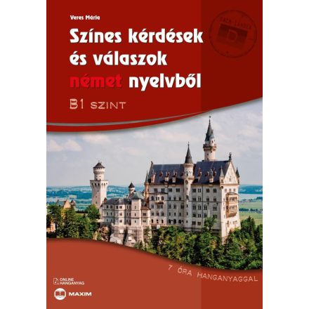 Színes kérdések és válaszok német nyelvből - B1 szint (online hanganyaggal)